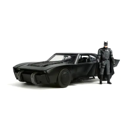 Batman 2022 Hollywood Rides Diecast Model 1/18 2022 Batmobil z Figurką zdjęcie produktu