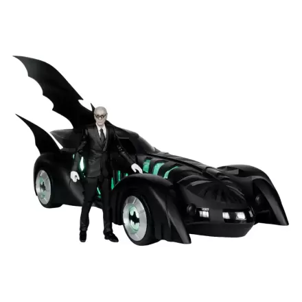 Figurka Akcji DC Multiverse Batman Forever z Pojazdem Alfred Pennyworth & Batmobile (Gold Label) 79 cm zdjęcie produktu