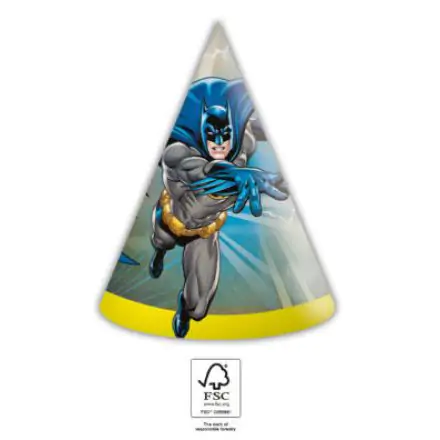 Batman Rogue Rage Kapelusz imprezowy stożkowy, 6 sztuk FSC zdjęcie produktu