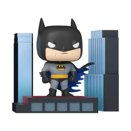 Batman The Animated Series Funko POP! Deluxe Figurka winylowa Batman na dachu 9 cm termékfotója