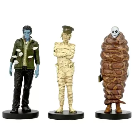 Beetlejuice Beetlejuice Sala Imigracyjna Zmumifikowany Oficer Imigracyjny, Richard & Anaconda Man pack 3 figurki 10cm termékfotója