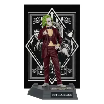 Beetlejuice Beetlejuice Movie Maniacs PVC Statua Beetlejuice 17 cm termékfotója