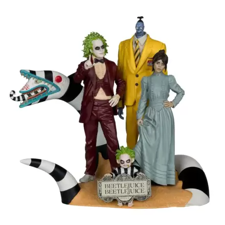 Beetlejuice Beetlejuice Movie Maniacs Zestaw 4 szt. statuetek PVC 15 cm zdjęcie produktu