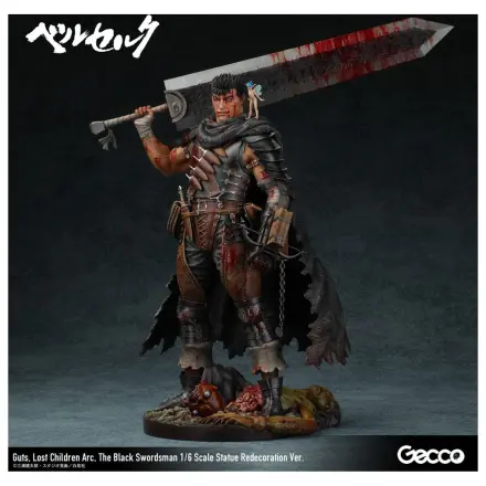Berserk Statua 1/6 Guts Lost Children Arc The Black Swordsman Redecoration Ver. 38 cm zdjęcie produktu