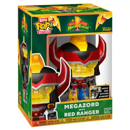 Figurka Bitty Bots Mighty Morphin Power Rangers Megazord z Czerwonym Rangerem zdjęcie produktu