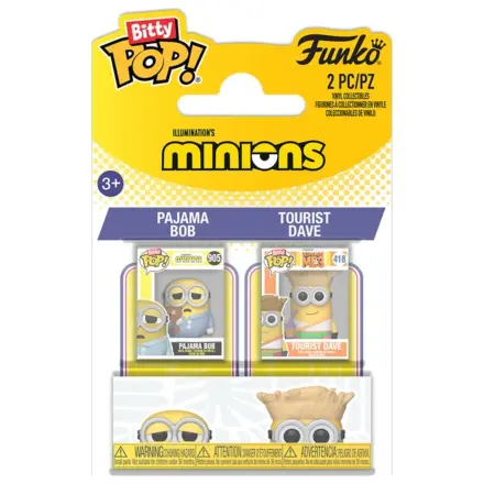 Bitty Funko POP pack 2 figurki Minions Bob & Dave zdjęcie produktu