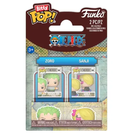 Bitty Funko POP pack 2 figurki One Piece Zoro & Sanji zdjęcie produktu