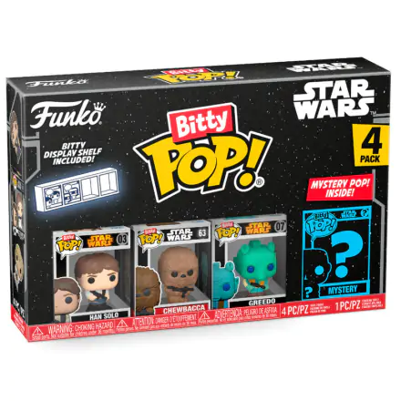 Star Wars Bitty POP! Figurka winylowa 4-Pack Han Solo 2,5 cm termékfotója