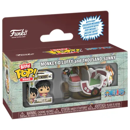 Bitty Funko POP figurka Ride One Pice Monkey D.Luffy i Thousand Sunny zdjęcie produktu