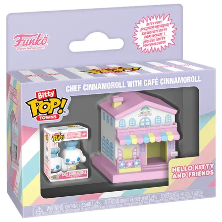 Bitty Funko POP figure Town Hello Kitty and Friends Chef Cinnamoroll z Cafe Cinnamoroll zdjęcie produktu