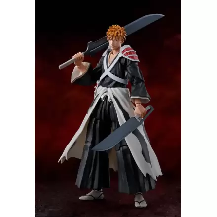 Bleach: Thousand-Year Blood War S.H. Figuarts Figurka Akcji Ichigo Kurosaki Dual Zangetsu 16 cm termékfotója