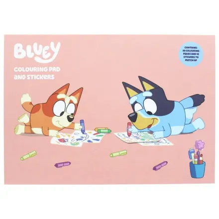 Bluey Kolorowanka A4 i Zestaw Naklejek zdjęcie produktu