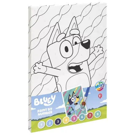 Bluey Szczęśliwy Zestaw do Kolorowania z Numerami zdjęcie produktu