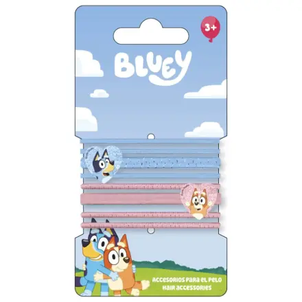 Bluey Heart Zestaw gumek do włosów 8 szt. zdjęcie produktu