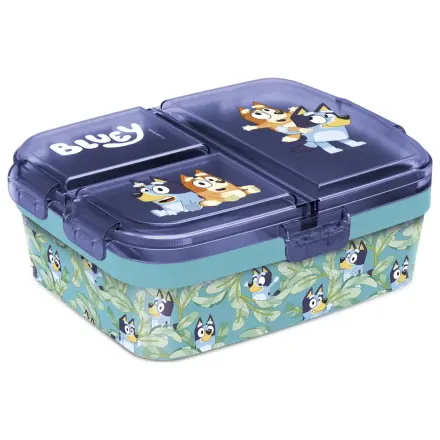 Bluey Leaves wielokomorowy lunch box, pudełko na kanapki XL zdjęcie produktu