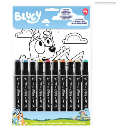 Bluey Życie Wiele kolorowanie zdjęcie produktu