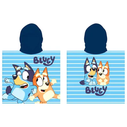 Bluey ponczo ręcznik z mikrofibry zdjęcie produktu