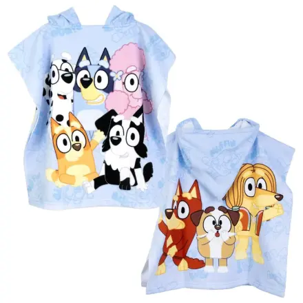 Poncho ręcznikowe z mikrofibry Bluey zdjęcie produktu