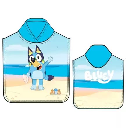Bluey ponczo-ręcznik z mikrofibry zdjęcie produktu