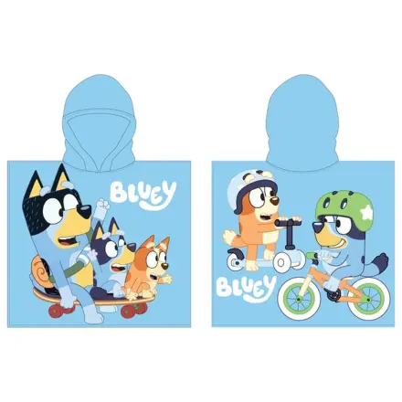 Bluey ręcznik ponczo z mikrofibry zdjęcie produktu