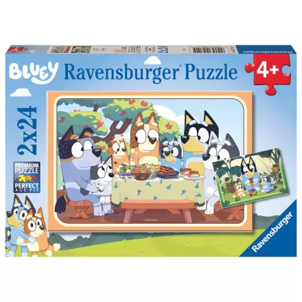 Bluey puzzle 2x24 elementy zdjęcie produktu
