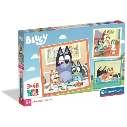 Bluey puzzle 3x48 szt. zdjęcie produktu