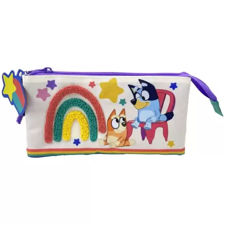 Piórnik potrójny Bluey Rainbow zdjęcie produktu