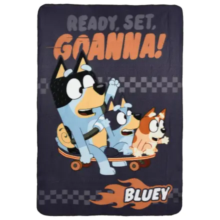 Koc polarowy Bluey Skate Park 100x150 cm zdjęcie produktu