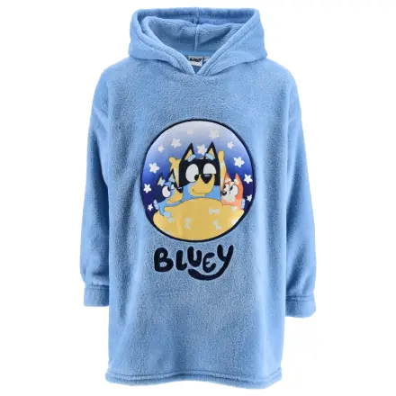 Bluey Stars Koc z polaru, Poncho Snuggle Plush 6/8 lat zdjęcie produktu