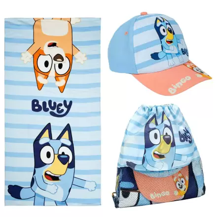Bluey zestaw ręcznik + torba + czapka zdjęcie produktu