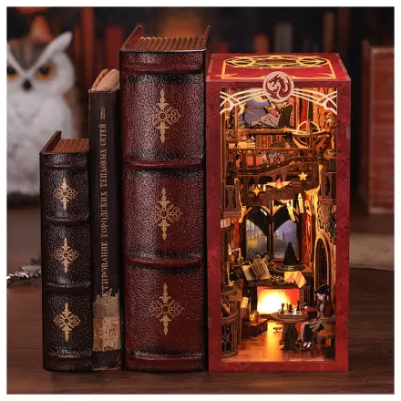 Book Nook Kit DIY Flame Common Room 226db + zestaw konstrukcyjny z oświetleniem LED zdjęcie produktu