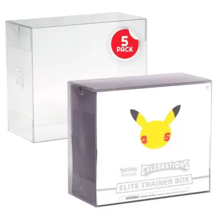 PET Protectors 5-Pack (5 szt.) do Booster Boxów / Elite Trainer Boxów Ver. 2 zdjęcie produktu