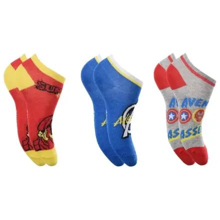 Avengers Assemble Dziecięce sekretne Skarpetki 31/34 zdjęcie produktu