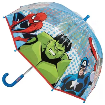 Avengers Dots Dziecięca Transparentna Parasolka zdjęcie produktu