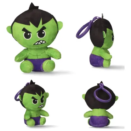 Avengers Hulk pluszowa figurka 3D z zawieszką, charms do torby 13 cm zdjęcie produktu