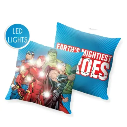 Avengers LED Podświetlana Poduszka, Poduszka dekoracyjna 40*40 cm zdjęcie produktu