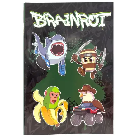 Brainrot Bananini B/5 Zeszyt w linie 40 Stron zdjęcie produktu