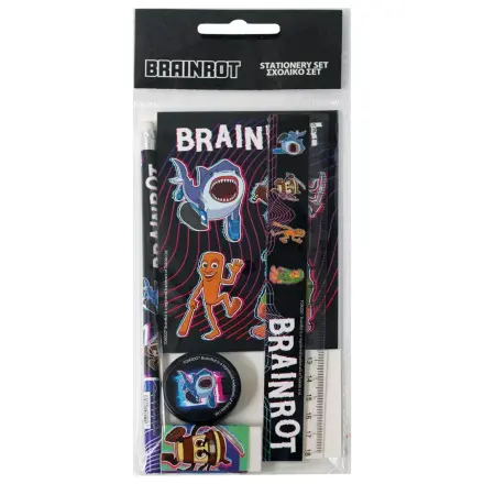 Brainrot Vibes zestaw artykułów papierniczych 5 sztuk zdjęcie produktu