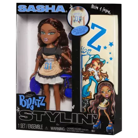 Lalka Bratz Stylin Sasha + koszulka zdjęcie produktu