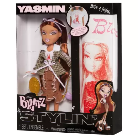 Lalka Bratz Stylin Yasmin + koszulka zdjęcie produktu