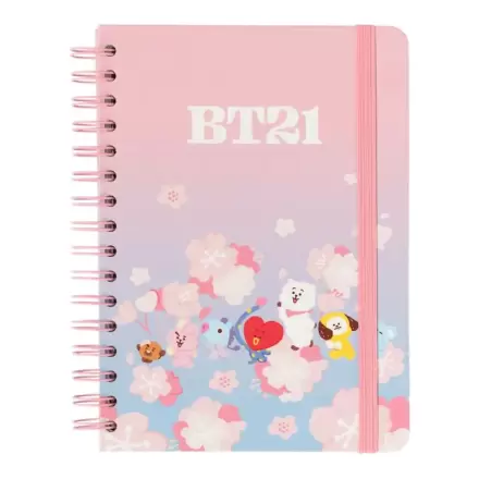 BT21 Sakura Notatnik A5 termékfotója