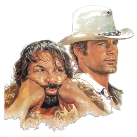 Bud Spencer & Terence Hill 3D Metalowy Znak Bud & Terence 45 x 45 cm termékfotója