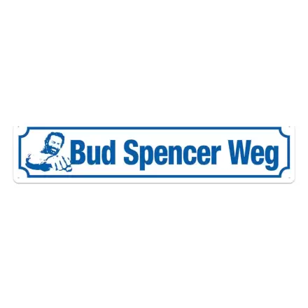 Bud Spencer Tabliczka Blaszana Bud Spencer Weg 46 x 10 cm zdjęcie produktu