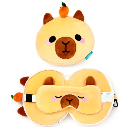 Capibara Duke Relaxeazzz poduszka podróżna maska na oczy zdjęcie produktu