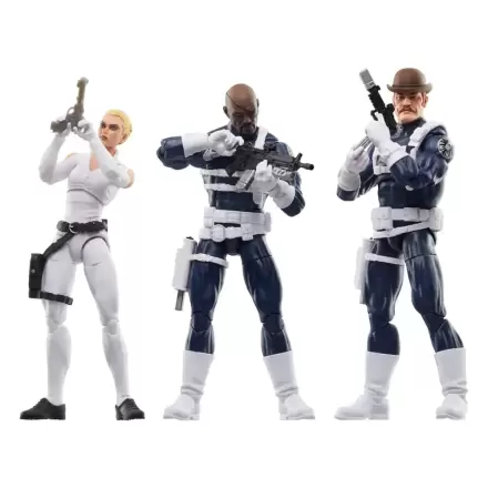 Kapitan Ameryka Marvel Legends Figurka Akcji 3-Pak S.H.I.E.L.D. 15 cm termékfotója