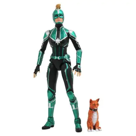 Captain Marvel Marvel Select Figurka Akcji Captain Marvel Starforce Uniform 18 cm termékfotója