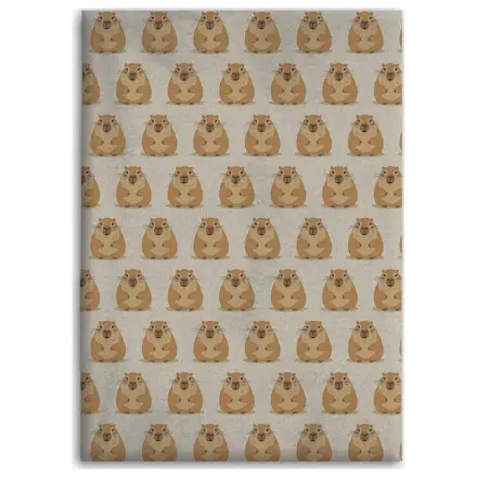 CAPYBARA Flannel Koc 110x150cm zdjęcie produktu