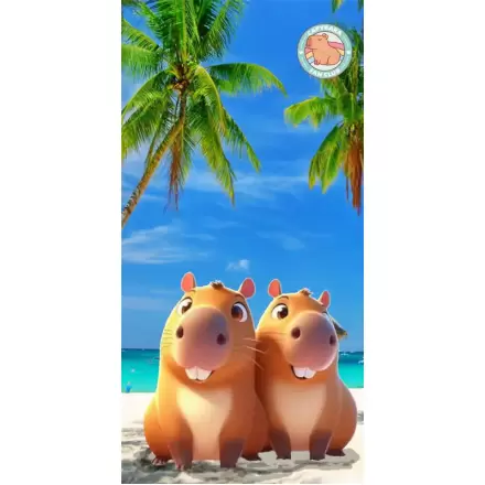Ręcznik plażowy z mikrofibry Capybara zdjęcie produktu