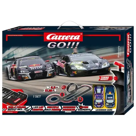Carrera GO!!! Zestaw torów samochodowych Slot Car GT Pro Racers zdjęcie produktu