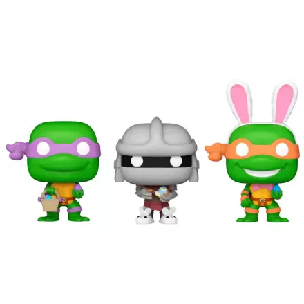 Carrot Pocket POP blister 3 figurki Ninja Turtles Donatello Shredder Michelangelo termékfotója